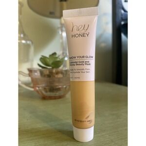 ✨ Hey Honey Show Your Glow Colloidal Gold Honey Beauty Mask - 20ml / 0.6oz | NEW